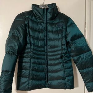 Rare Women’s North Face Aconcagua Down Jacket in Emerald Green Medium
